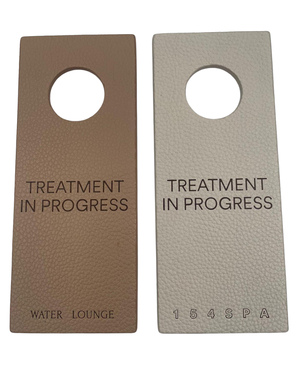 Leather Door Hanger